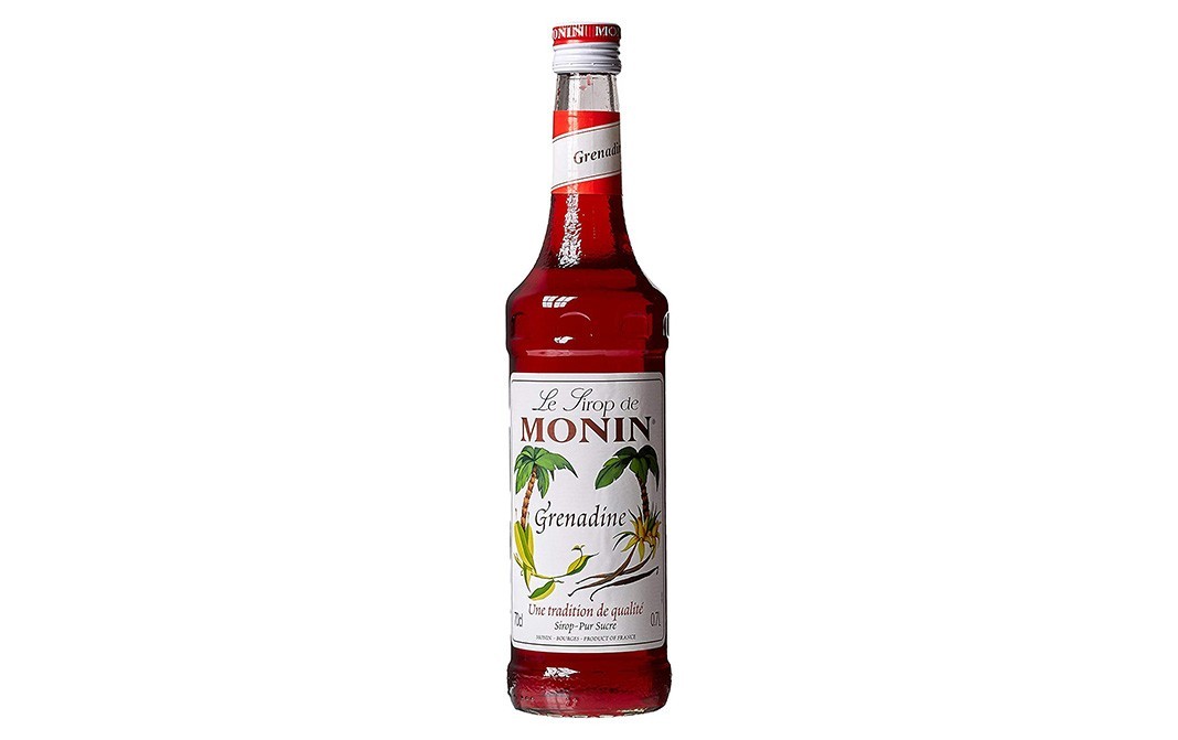 Monin Grenadine Syrup    Glass Bottle  700 millilitre